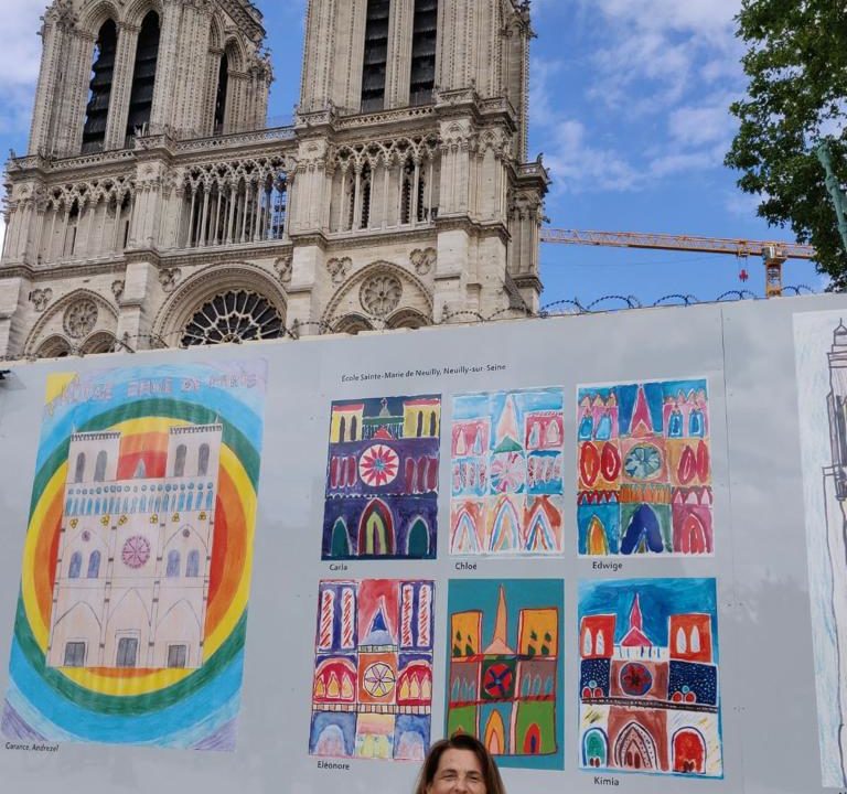 Palissade Notre-Dame. Concours de dessin